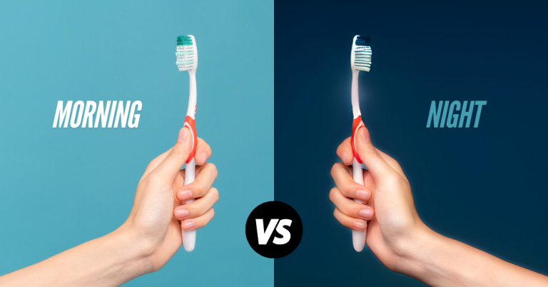Restore Modern Dentistry - Night vs Daytime Brushing Teeth