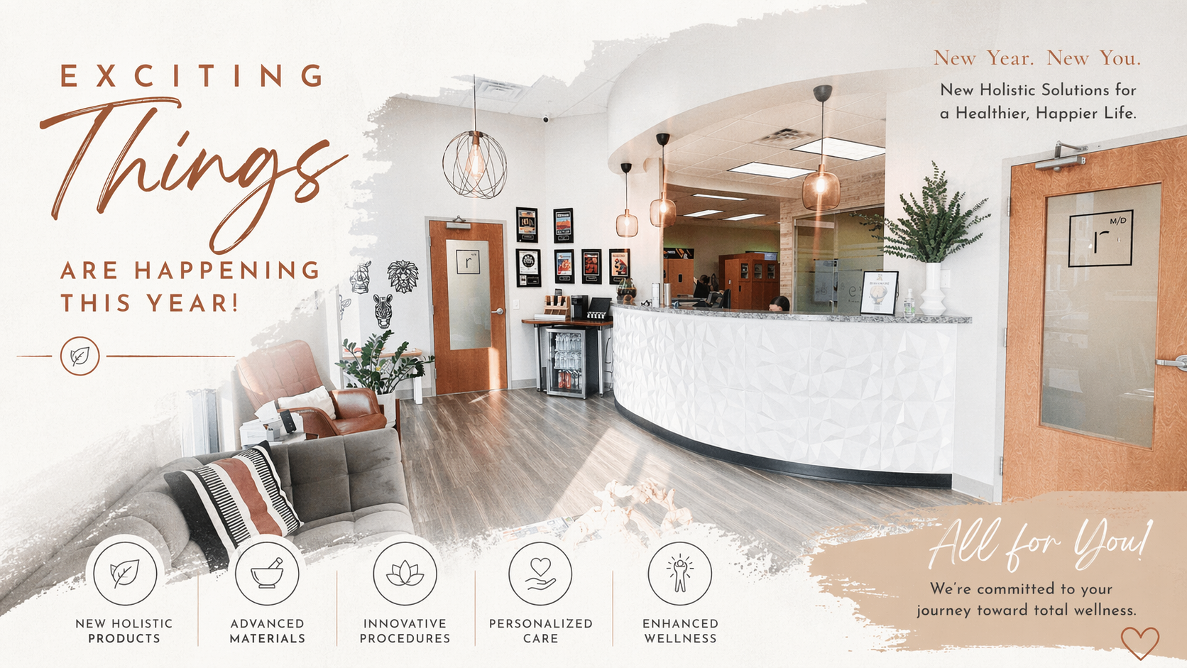 Modern dental office in Bentonville AR specializing in holistic and biologic dentistry